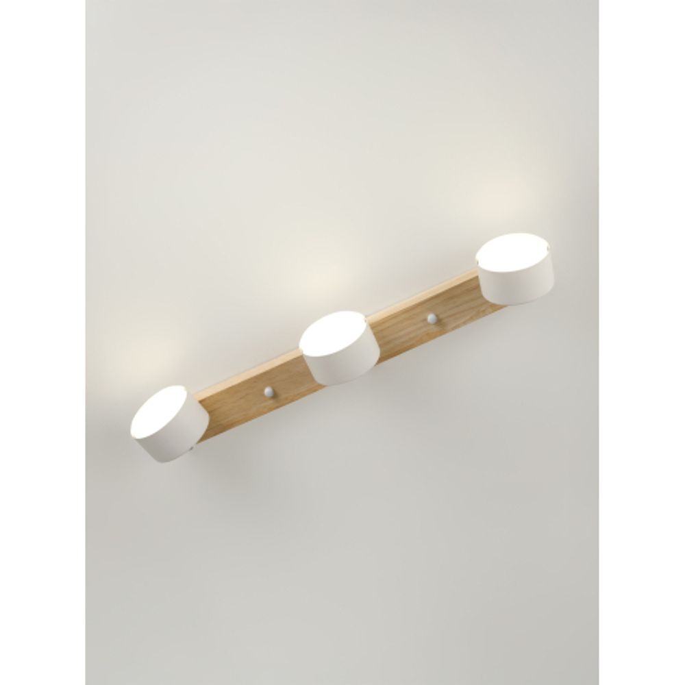 Светильник настенно-потолочный спот Rivoli Vivian 7078-703 3хGX53 15 Вт поворотный | Споты-Подсветки