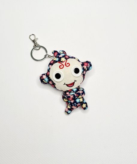 Мягкий брелок "Инопланетянин", цвет зеленый