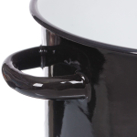 Кастрюля сталь, эмал, 5.5 л, с крыш, Сиб товары, С1617.36/С1617.13СГ, в асс, индукц