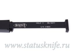 Нож Microtech HALO V 5 T/E BLACK Tactical 150-1Tфотография - 9