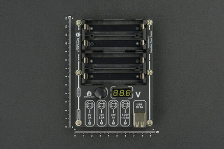 Источник питания для батареи 18650 6-позиционный регулируемый