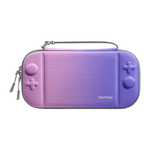 Тканевый чехол tomtoc FancyCase-G05 Slim Case Gradient для Nintendo Switch 2 Водостойкий укреплённый гибридный чехол с ремешком-ручкой и застёжками-молниями YKK. Вмещает до двенадцати картриджей с играми
