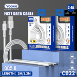 Кабель Yookie CB22-2M USB - Type C