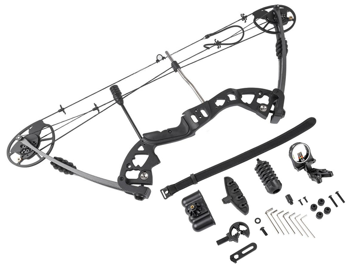 Лук блочный Stinger Comanche, расширенная комплектация, 30-60 lbs (SG-BOW-MJ-60-BLK)