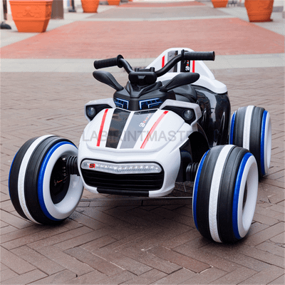 Детский электромобиль  "Rideable" белый