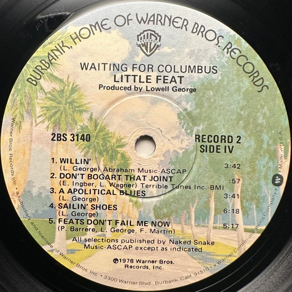 Little Feat - Waiting For Columbus 2LP (США 1978г.)