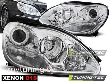 Фары передние XENON CHROME для MERCEDES W220 S-KLASA 09.98-02