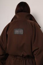 Тренч - парка шоколадная