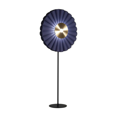 Floor design lamp Reine by Roche Bobois (Blue)