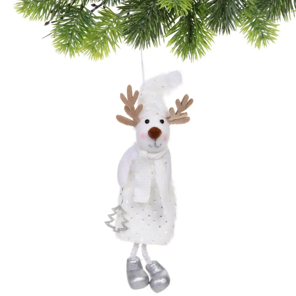 Подвеска «Олененок - Милые ботиночки» 27 см, Белый