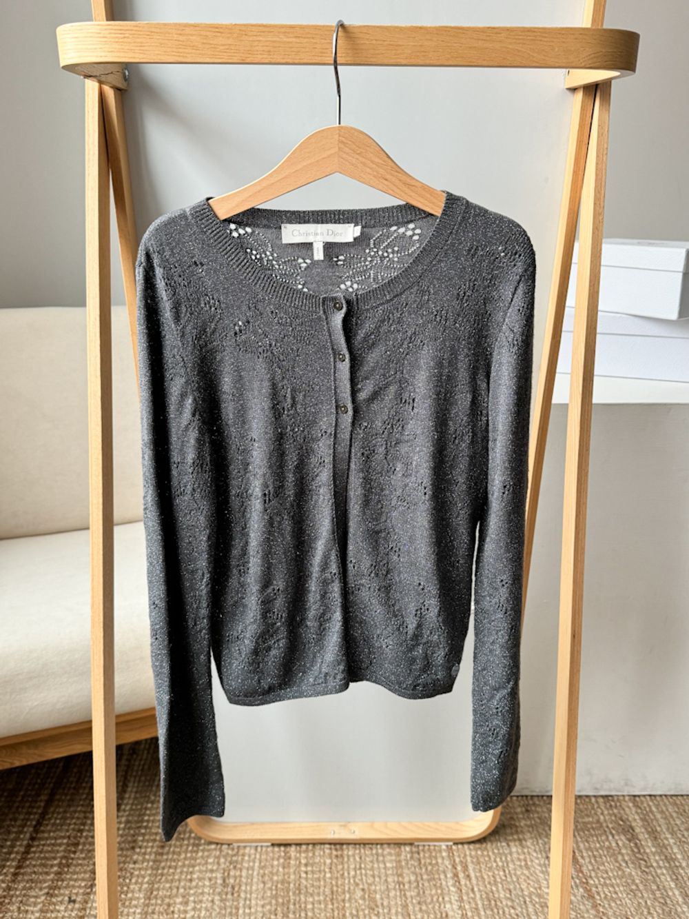 Шерстяной кардиган Christian Dior, 152
