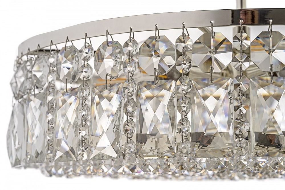 Люстра на штанге Arti Lampadari Sara Silver Sara E 1.3.40.105 S