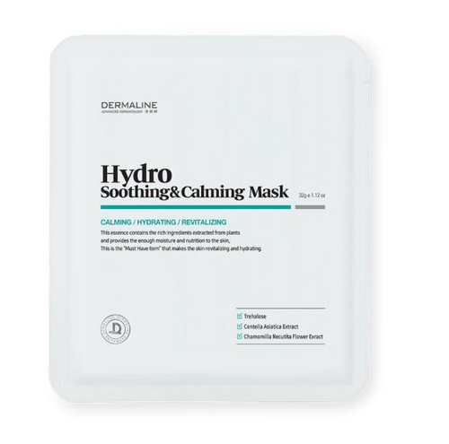 Успокаивающая, увлажняющая, восстанавливающая тканевая маска Dermaline HYDRO SOOTHING & CALMING MASK