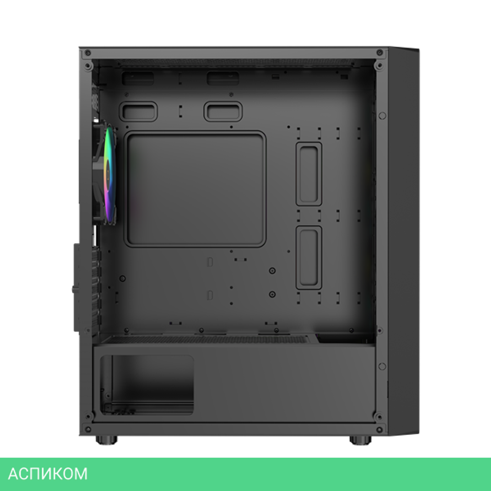 Корпус Ocypus Gamma C50 BK ARGB mATX без БП (Gamma-C50-BKG400XX-GL)