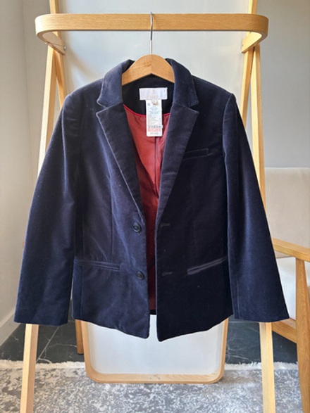 Бархатный жакет Jacadi, 128