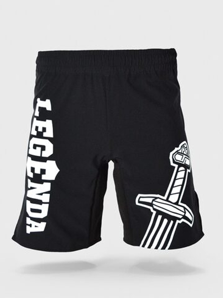 Шорты спортивные тренировочные LEGENDA Меч черный