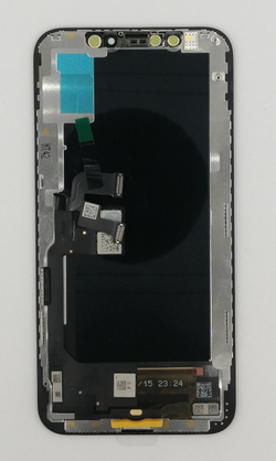 Дисплей iPhone Xs в сборе Черный (Hard OLED) - Премиум