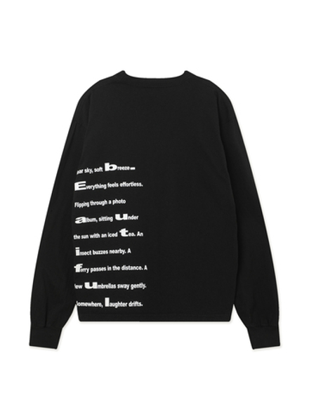 Мужской Лонгслив Poem