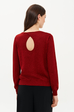 23444 Джемпер женский (бургунд)
