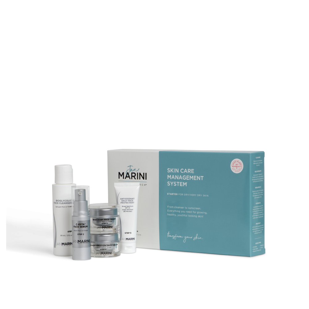 Jan Marini SKIN CARE MANAGEMENT SYSTEM™SPF 33 Система ухода для сухой и очень сухой кожи с SPF 33 (travel size).  Объем: 150 мл.