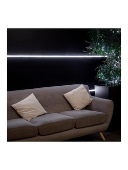 Шнур светодиодный гибкий неон LED SMD 8х16мм 120LED/м односторонний бел. 5м Neon-Night 131-005