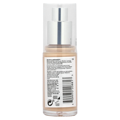 Revlon, Illuminance, тональная основа для ухода за кожей, 113 бежевый, 30 мл (1 жидк. унц.)