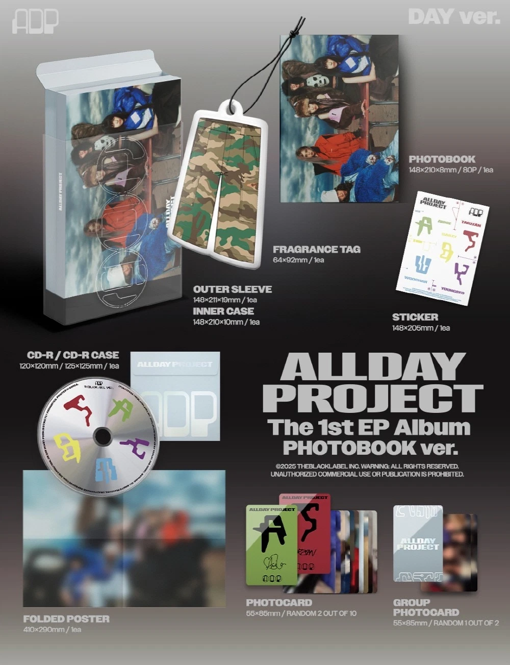 Альбом ALLDAY PROJECT - 1st EP ALLDAY PROJECT [Photobook ver.]