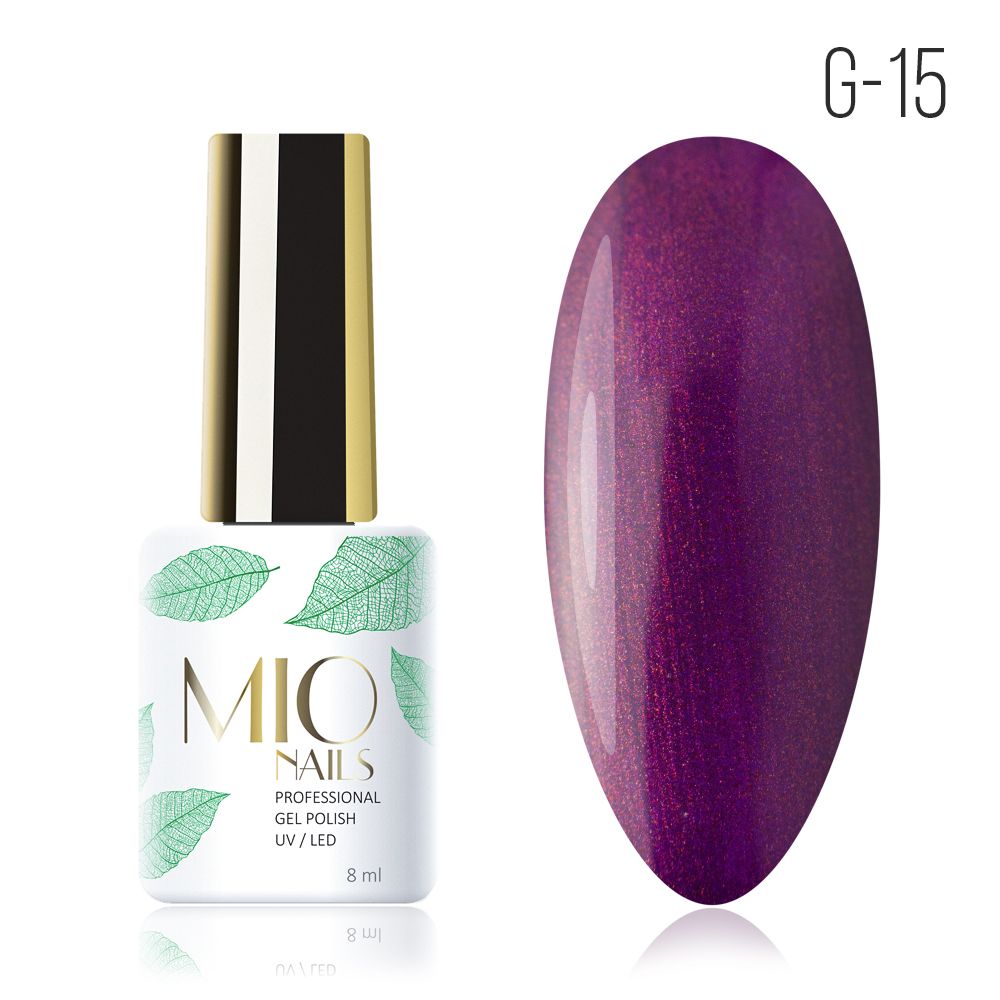 Mio Nails G-15 Сапфир, 8 мл