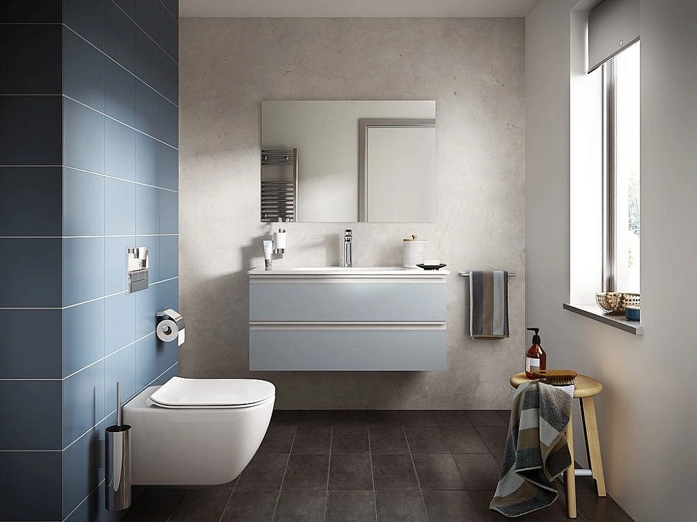 Унитаз подвесной Ideal Standard Tesi ST007901 безободковый, с крышкой микролифт, белый