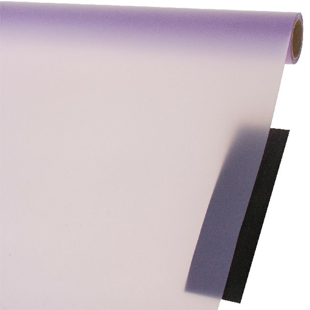 Пленка матовая "Дымка" 56смx10м 53mic (Фиолетовый)