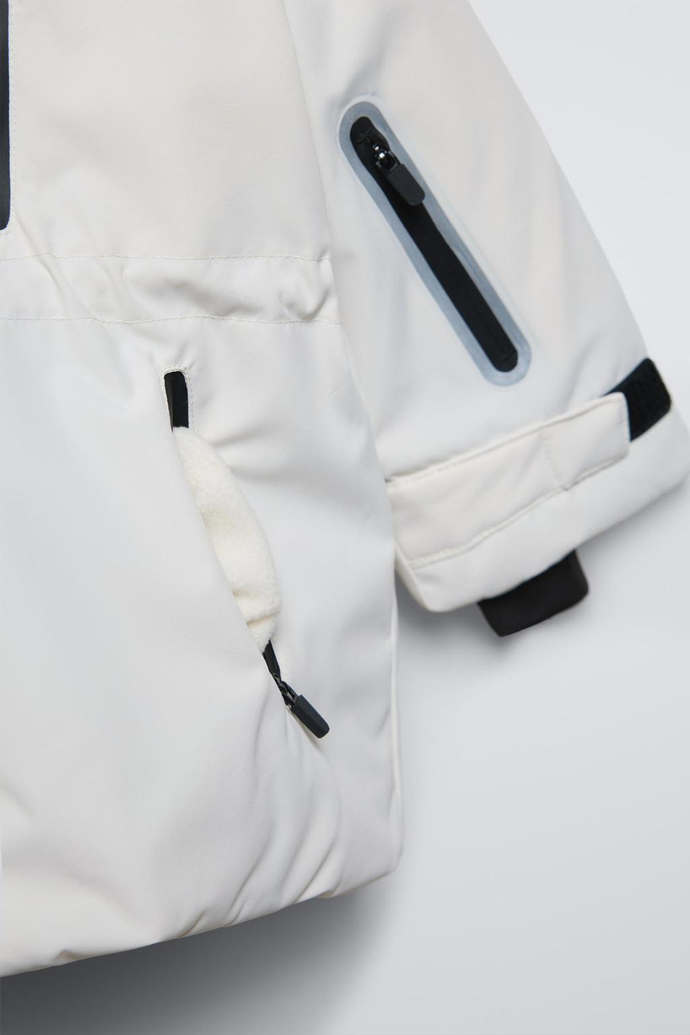 Куртка с капюшоном из искусственного меха water repellent and windproof — ski collection