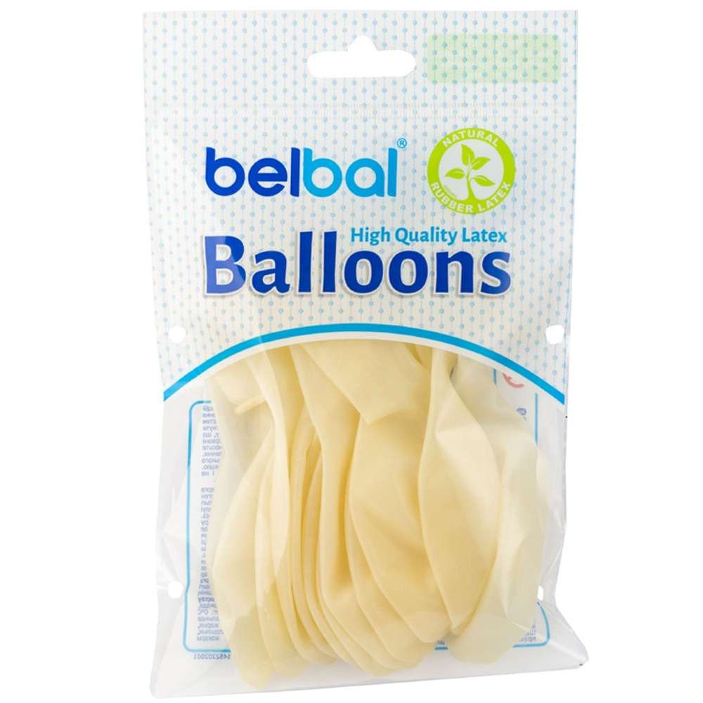 Шар латексный Экстра Набор 12 шт Пастель 36 см (Прозрачный)