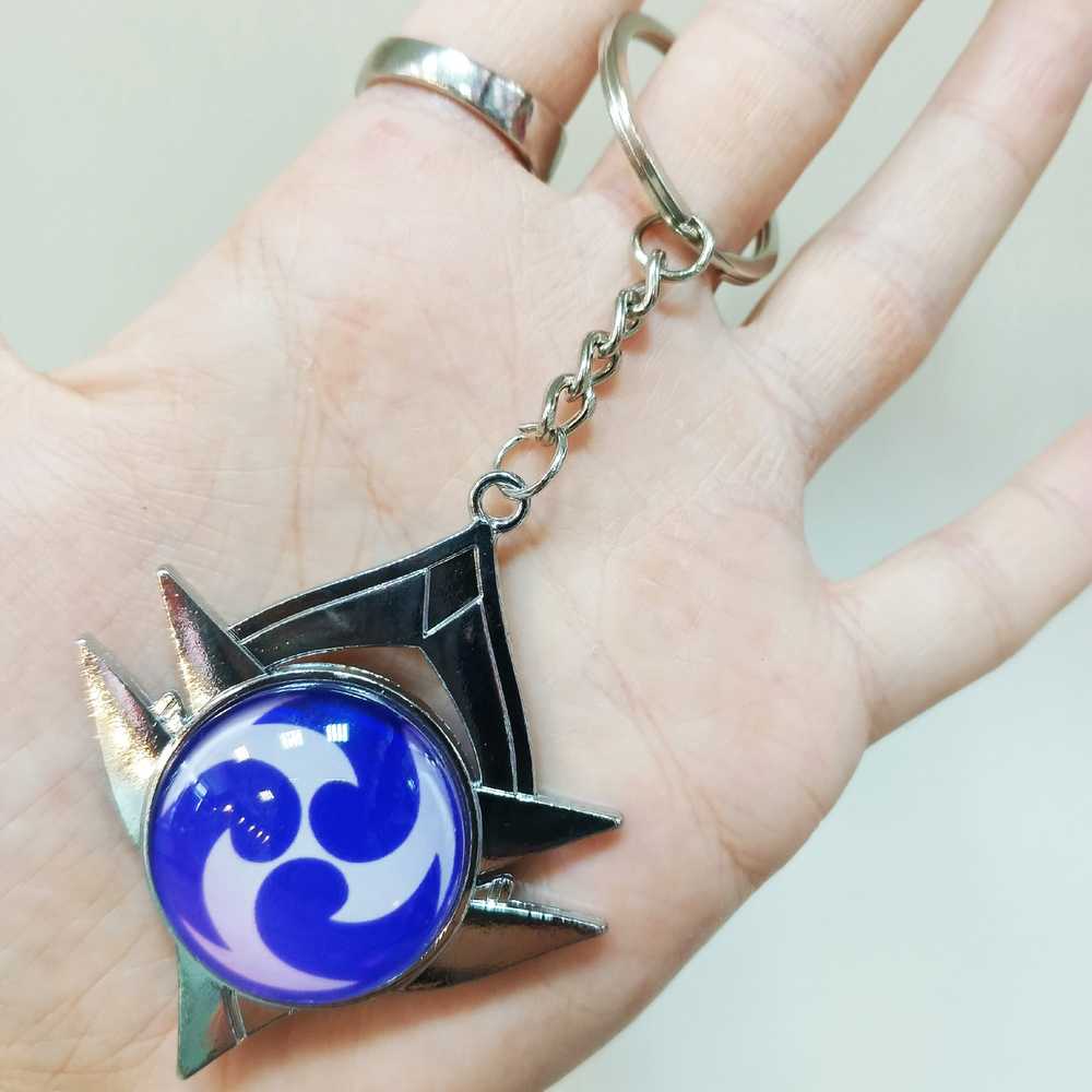 Брелок светящийся "Genshin Impact / Геншин - Снежная"