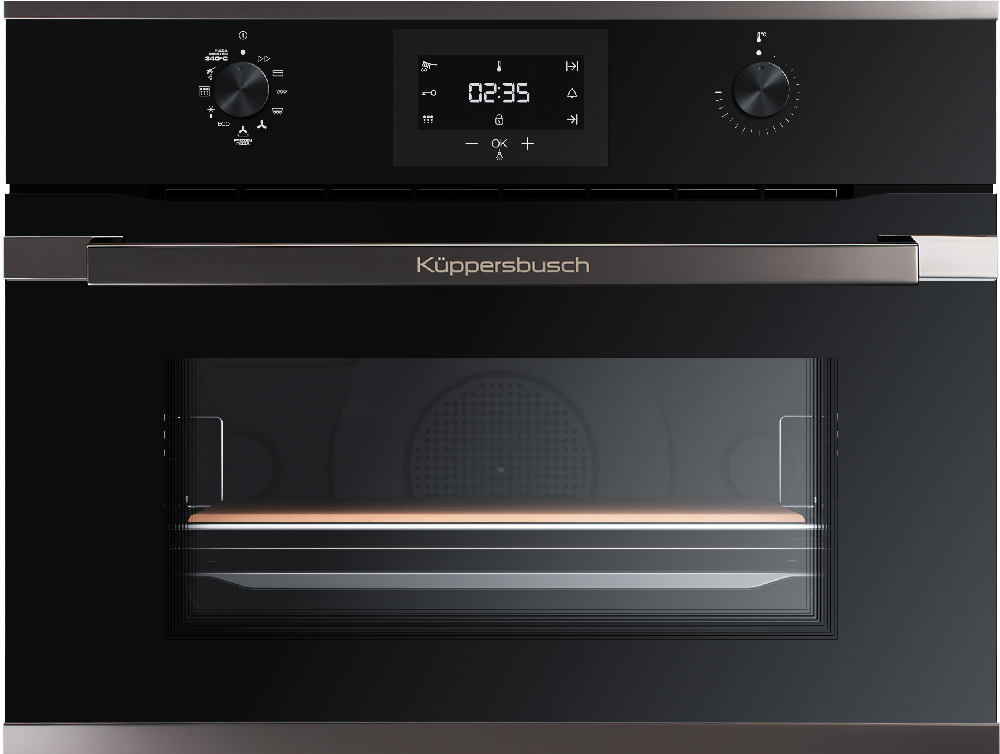 Компактный духовой шкаф Kuppersbusch CBP 6332.0 S2 Black Chrome