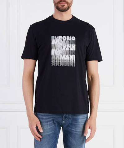 Футболка Emporio Armani - черный(3R1TDE 1JPZZ)