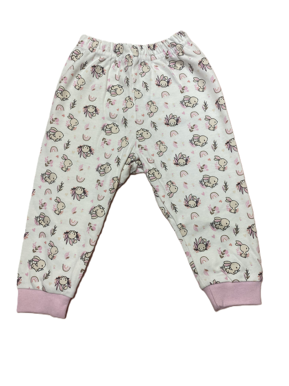 Штанишки с манжетом из интерлока (100% хлопок) на рост 74 см