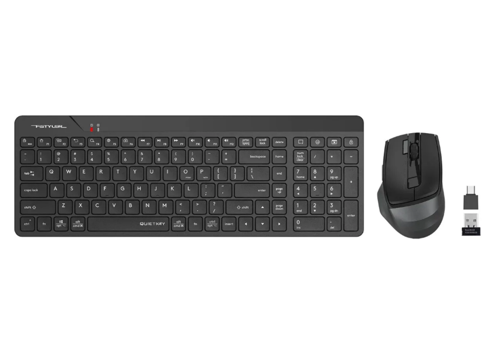 Клавиатура и мышь Wireless A4Tech Fstyler FG2400 Air2