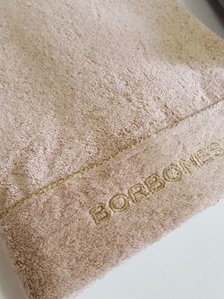 Набор полотенец 5шт Borbonese Classic Sabbia 580 кремовый