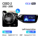 Teyes CC2 Plus 9" для KIA Ceed 2012-2018