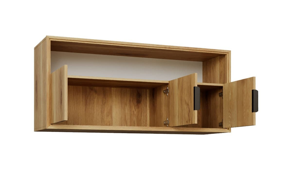 Полка навесная  Тифани, дуб золотой