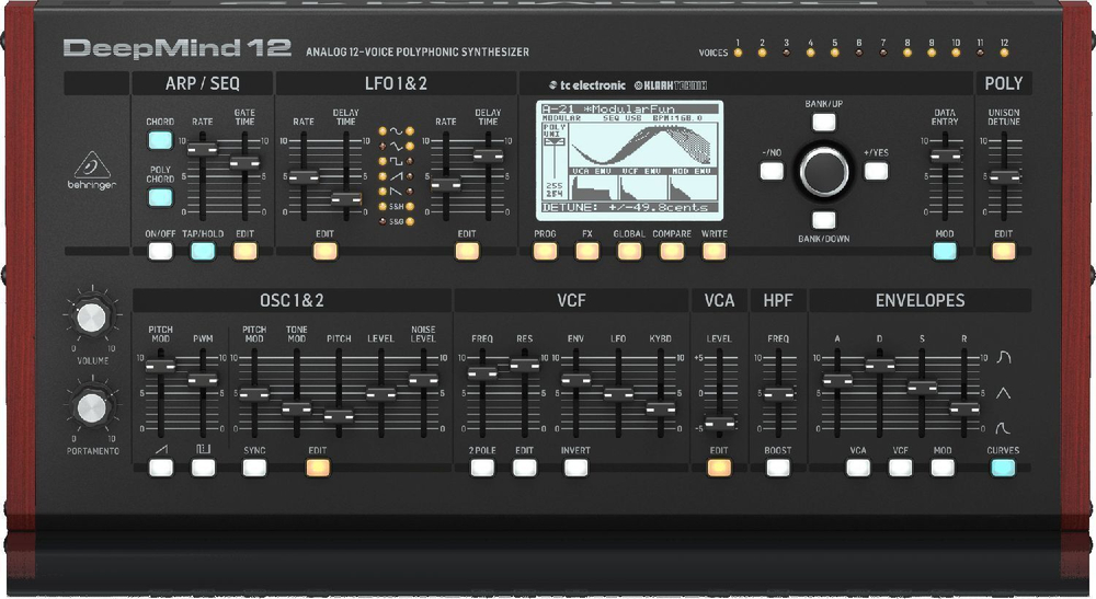 Синтезатор BEHRINGER DEEPMIND 12D