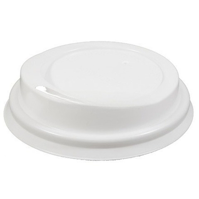 Крышка для стакана (d-73 мм) открытый питейник БЕЛАЯ Пэйпер Кап (100/2000 шт.)
