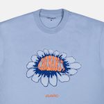  Футболка мужская Carhartt WIP Pixel Flower артикул:I033161_frosted_blue - купить в магазине Дайс
