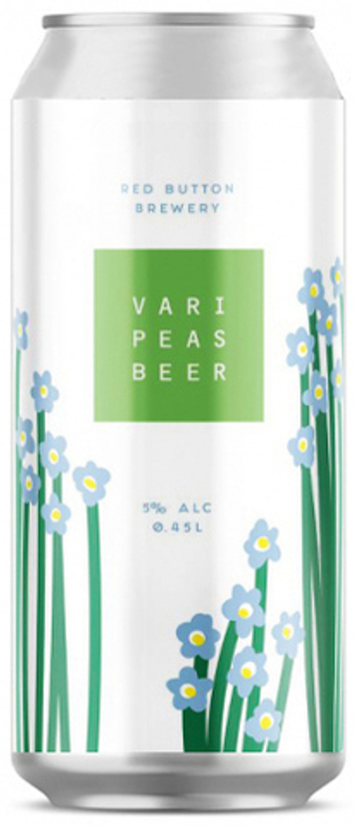 Пиво Рэд Баттон Вэри Пис Бир / Red Button Vari Peas Beer 0.45 - банка