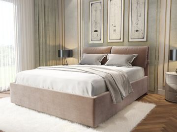 Кровать Тразимено 160 с подъемным механизмом - Велютто/Velutto 22