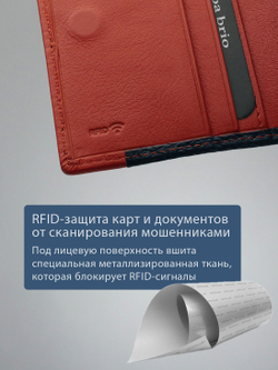 595 R - Футляр для карт с RFID защитой