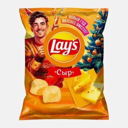 Чипсы Lays Сыр 140г