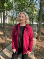 Толстовка женская "148 Ф.Н" молния (Галатея)