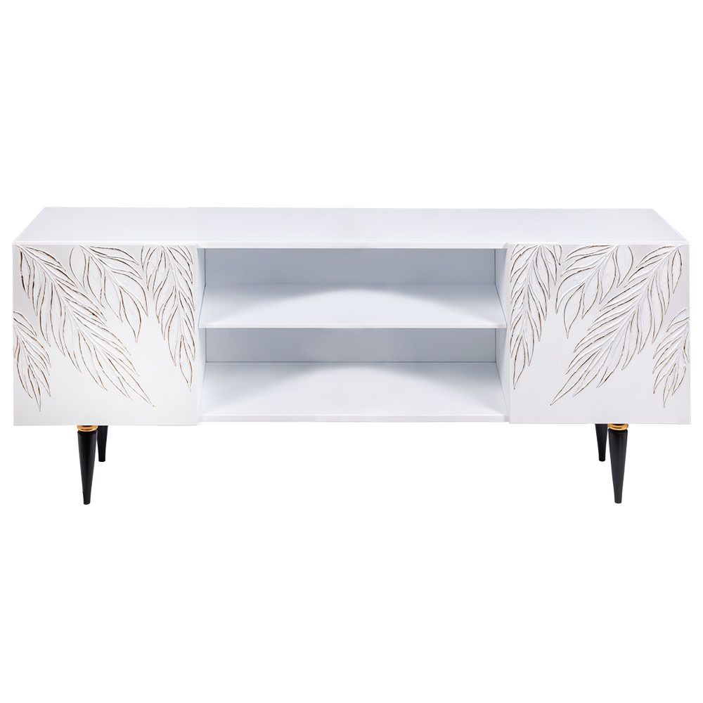 Тумба под ТВ Тропик 155см Классик Айс Голд Найт