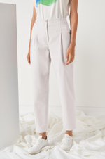 3972 Брюки женские (молочный)